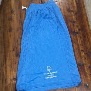 Sport-Tek Blue Athletic special Olympics Emblem Shorts
